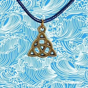 Wiccan charm necklace